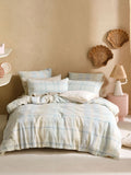 Duvet Cover Set-LINEN HOUSE-Geena Sky