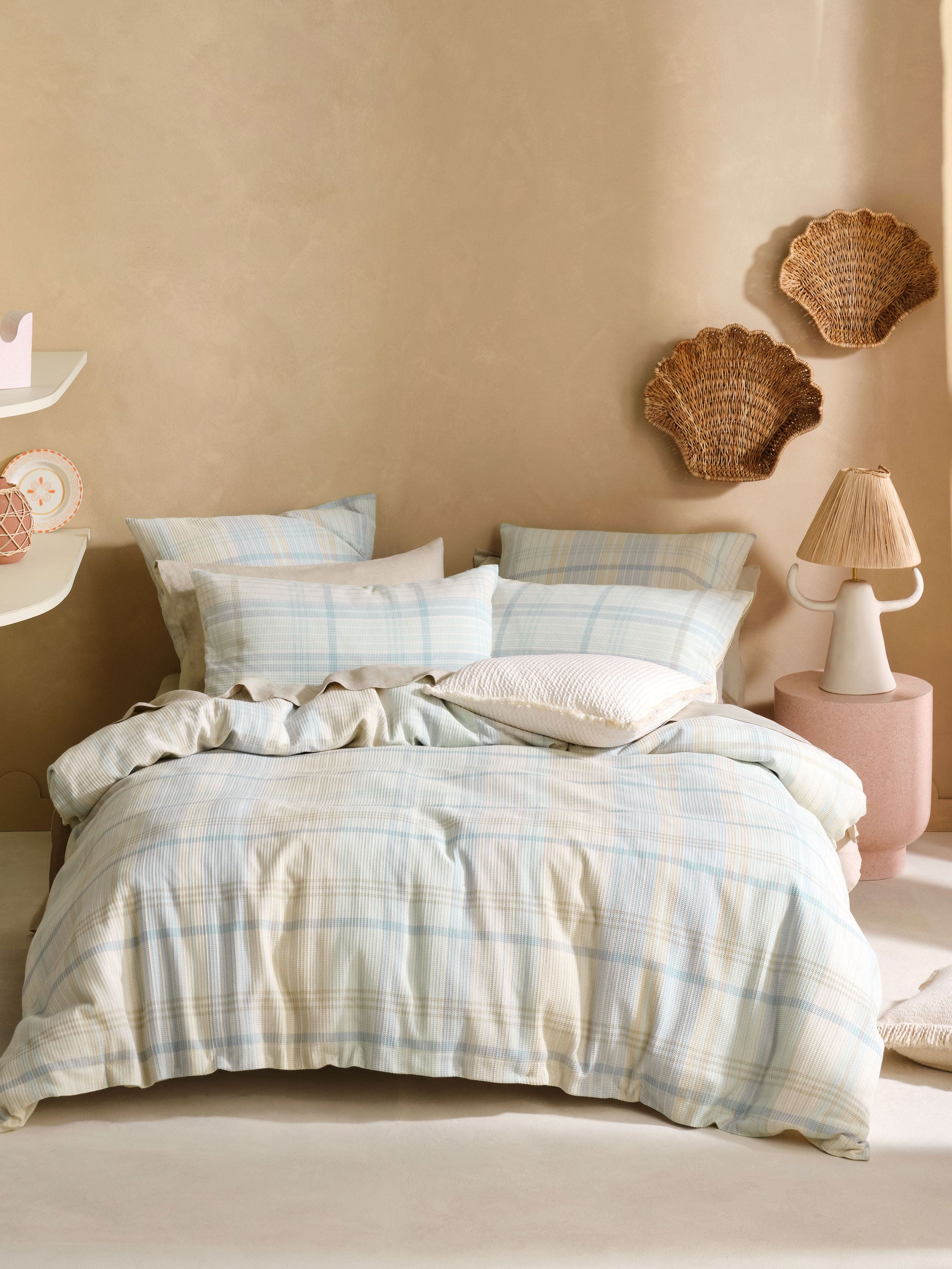 Duvet Cover Set-LINEN HOUSE-Geena Sky