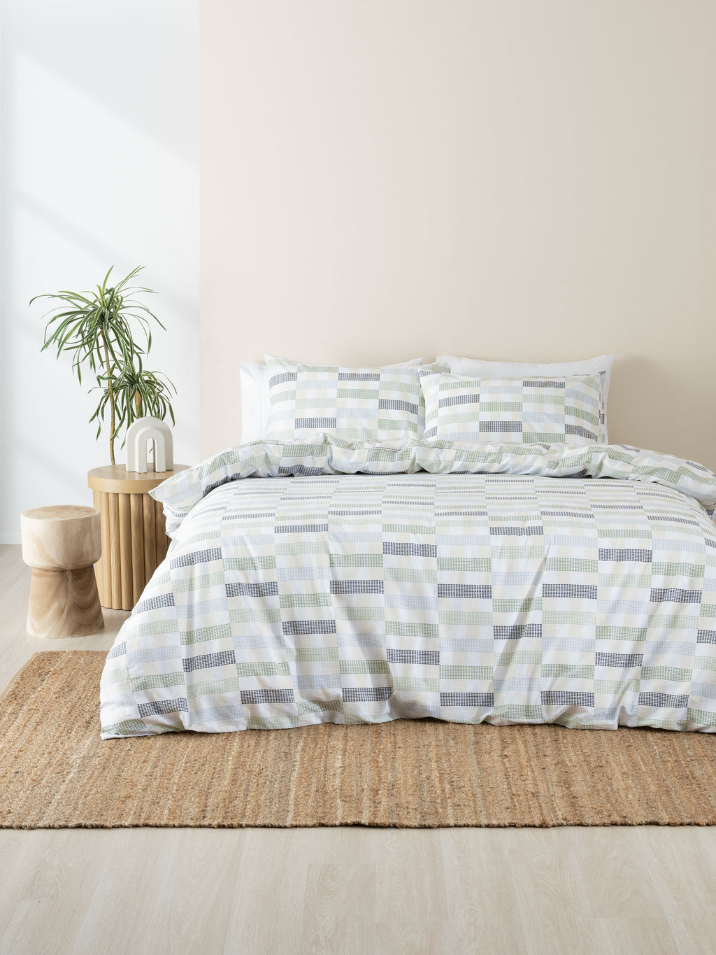 Duvet Cover Set-LINEN HOUSE-Silvester-Multi