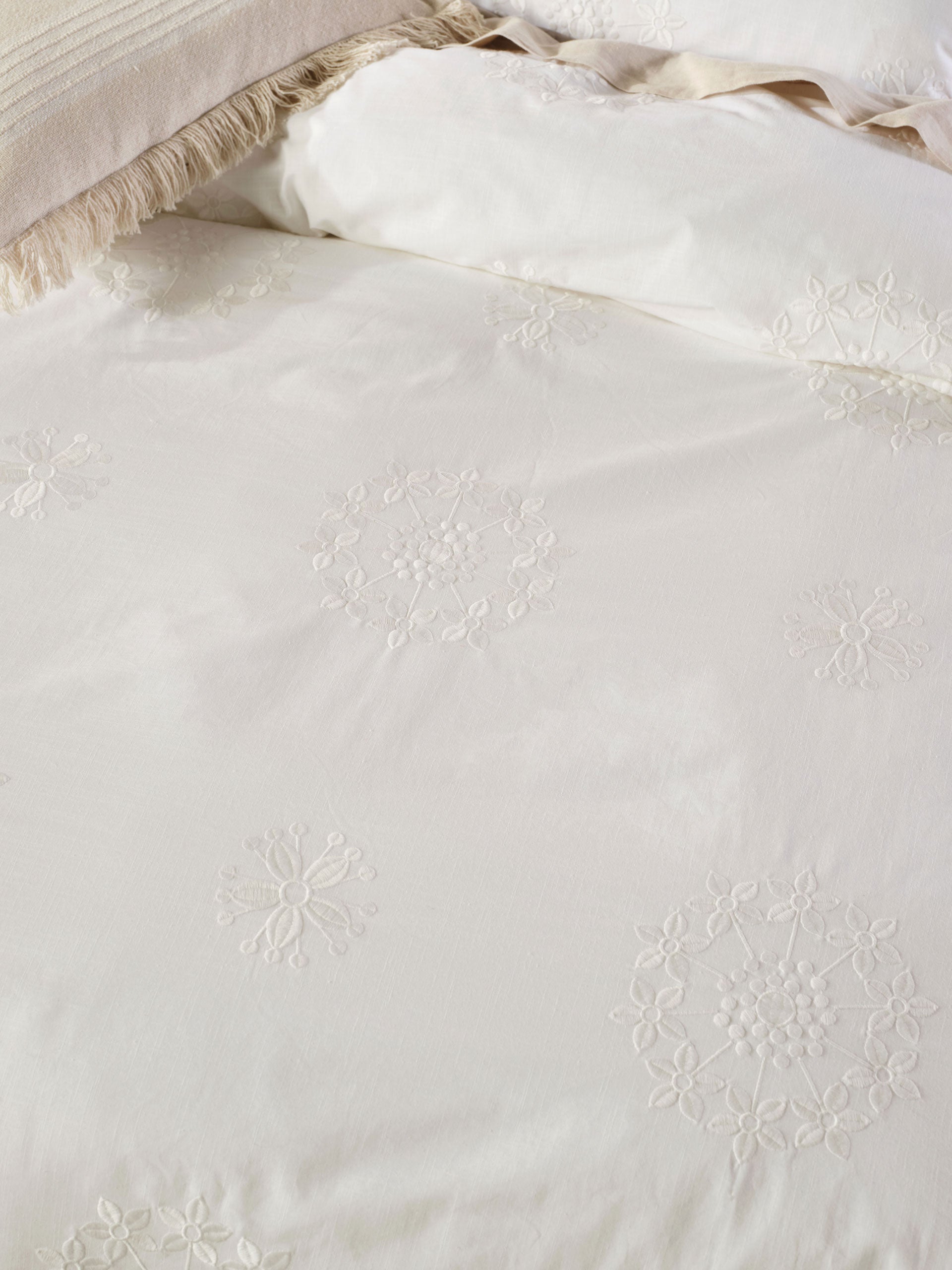 Duvet Cover Set-LINEN HOUSE-Amore-White