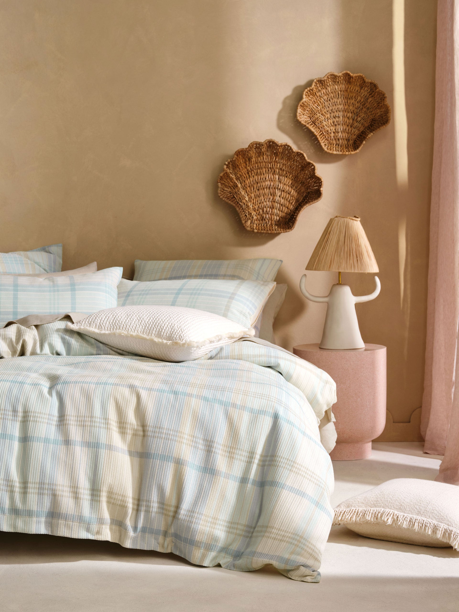Duvet Cover Set-LINEN HOUSE-Geena Sky
