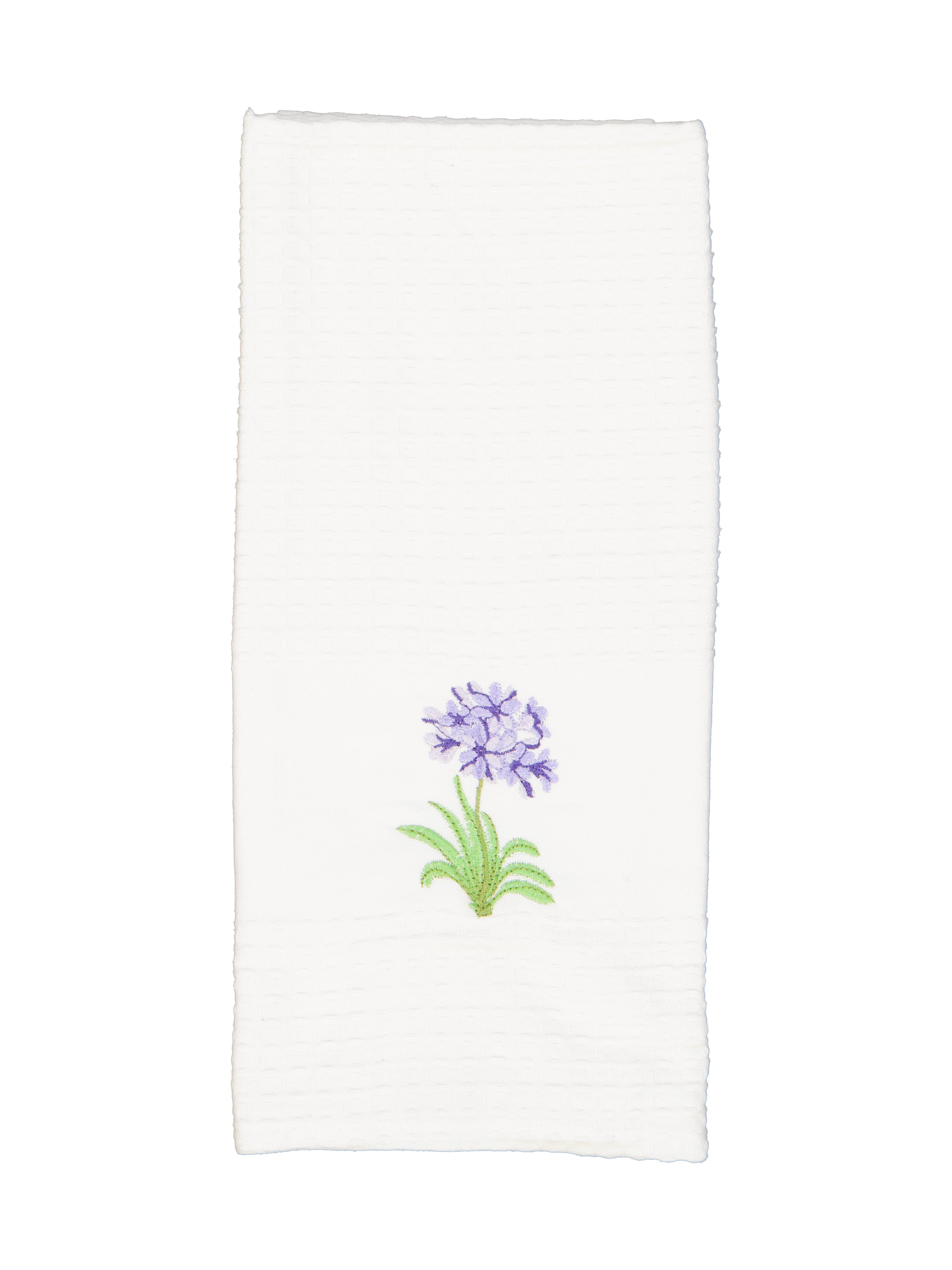 Tea Towel-Embroidered Waffle Cotton-44x65cm